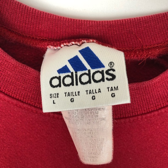 Vintage Adidas Crewneck Sweater Pullover Fits S - Picture 4 of 8